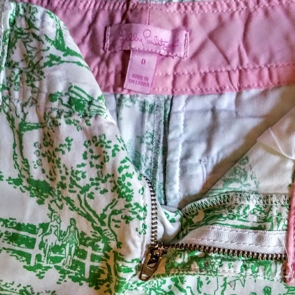 Lilly Pulitzer Scallop Hem Shorts - Picture 5 of 5